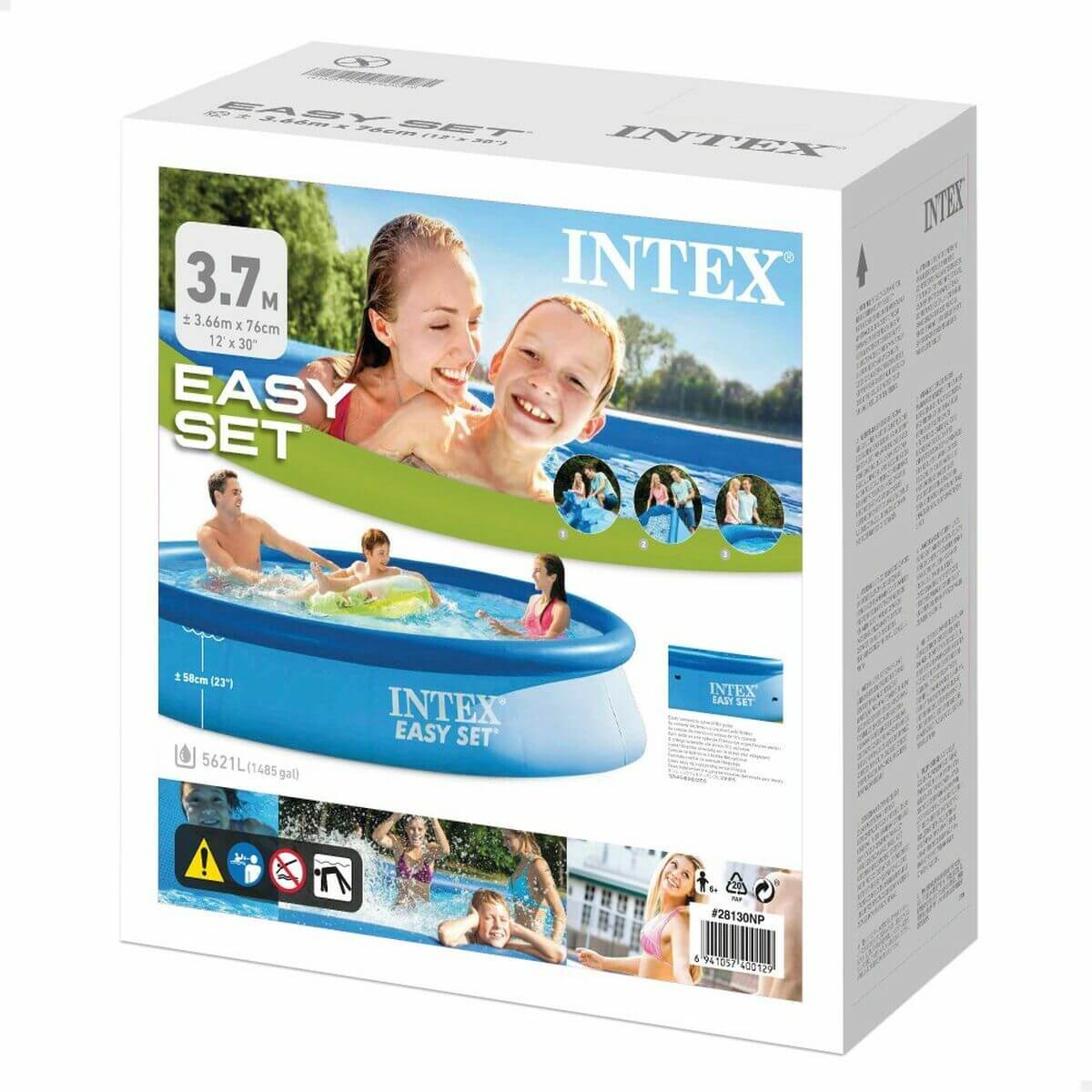 Uppblåsbar pool Intex Easy Set 366 x 76 cm finns hos Aktivcamping