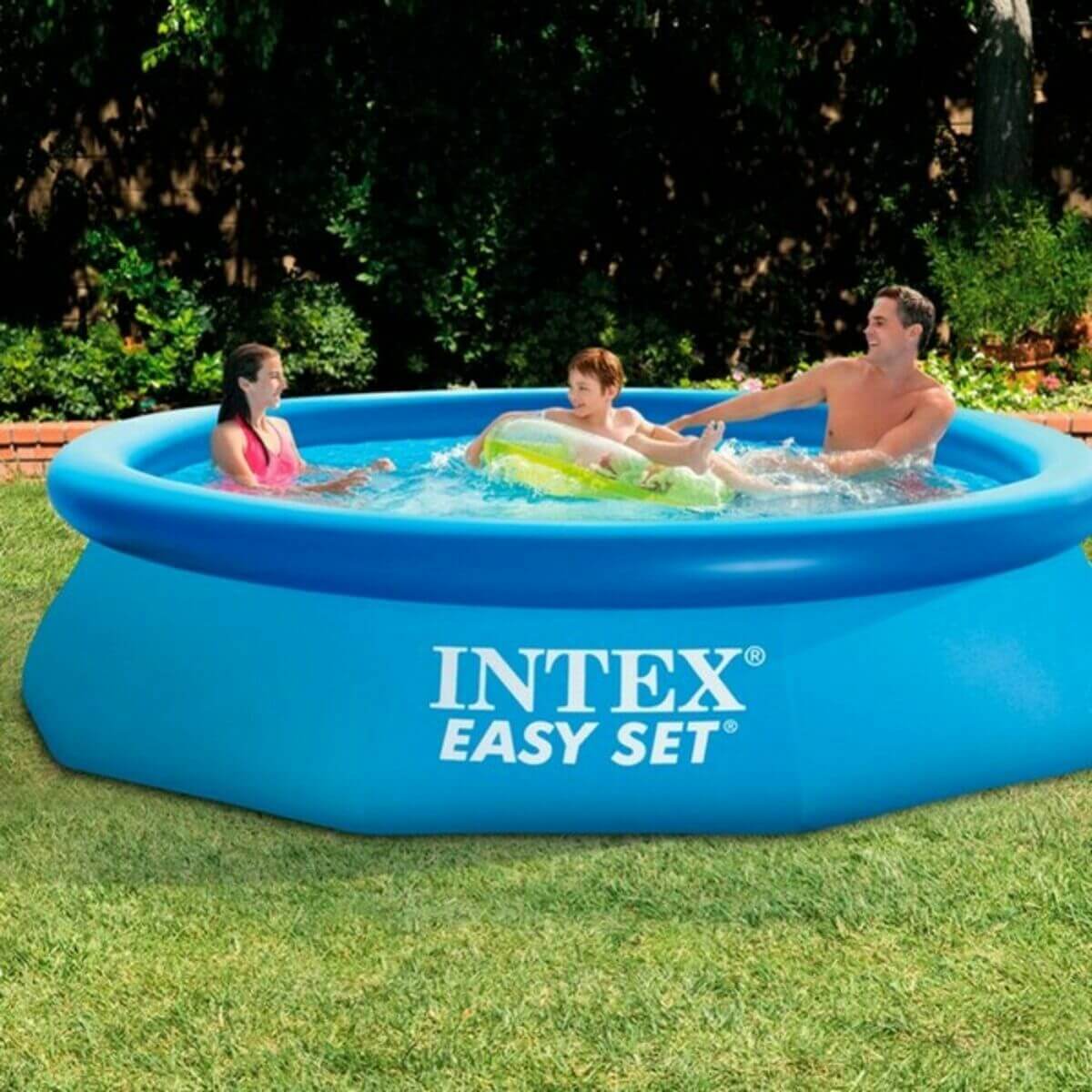 Uppblåsbar pool Intex Easy Set 3853 L Rund 305 x 76 cm finns hos Aktivcamping