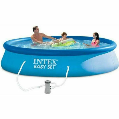 Uppblåsbar pool Intex Easy Set 396 x 84 cm finns hos Aktivcamping