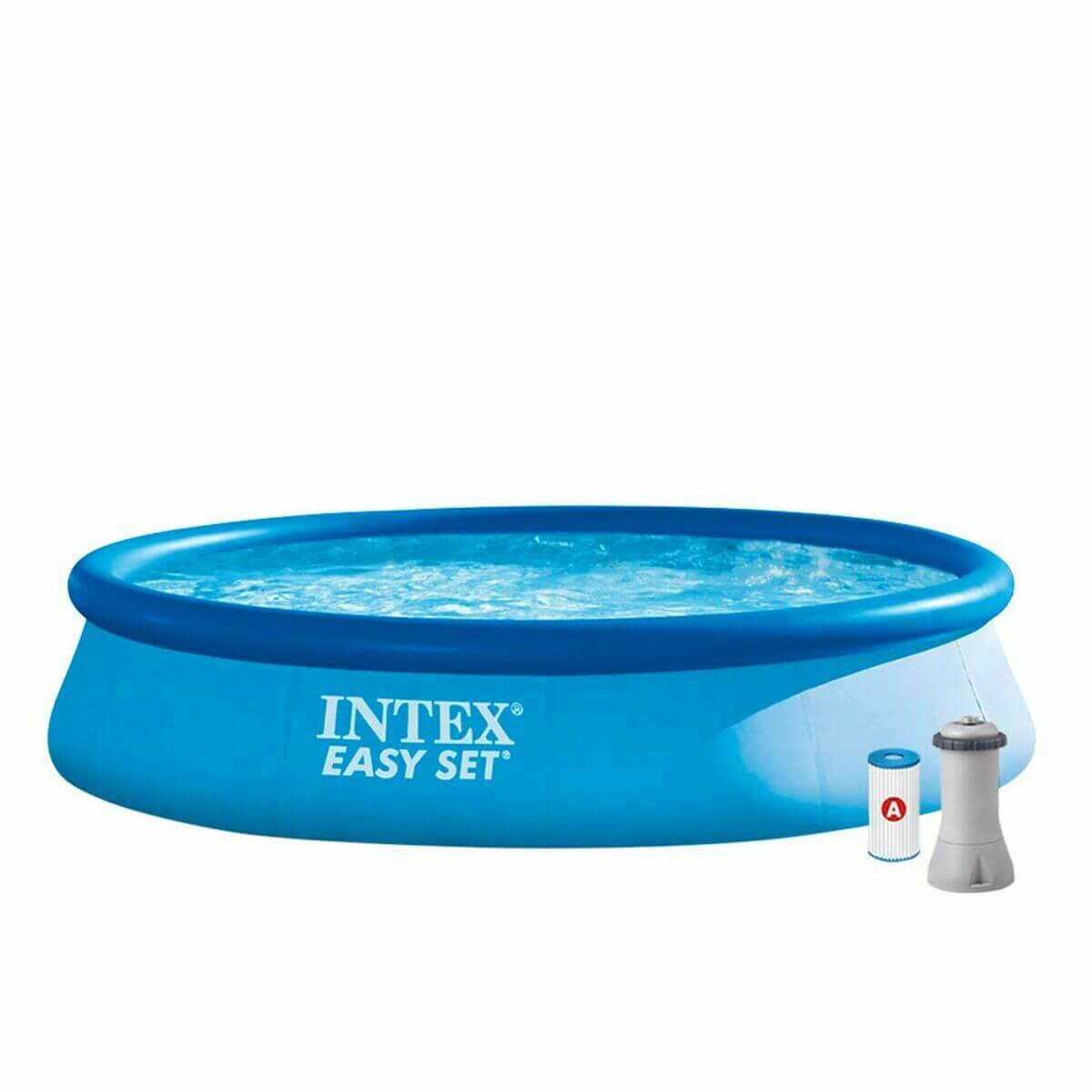 Uppblåsbar pool Intex Easy Set 396 x 84 cm finns hos Aktivcamping