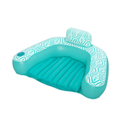 Uppblåsbar poolstol Bestway Comfort Plush 145 x 120 cm finns hos Aktivcamping