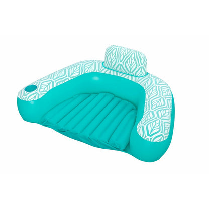 Uppblåsbar poolstol Bestway Comfort Plush 145 x 120 cm finns hos Aktivcamping