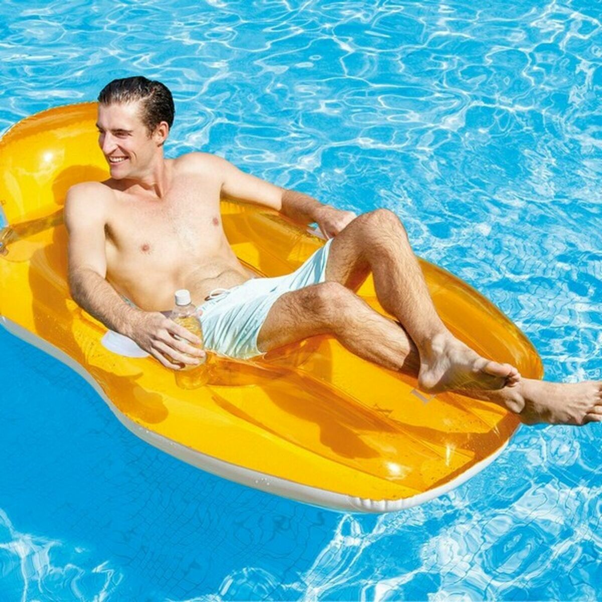 Uppblåsbar poolstol Intex 56805EU finns hos Aktivcamping