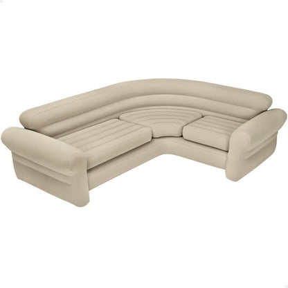 Uppblåsbar soffa Intex 257 x 76 x 203 cm - finns hos Aktivcamping