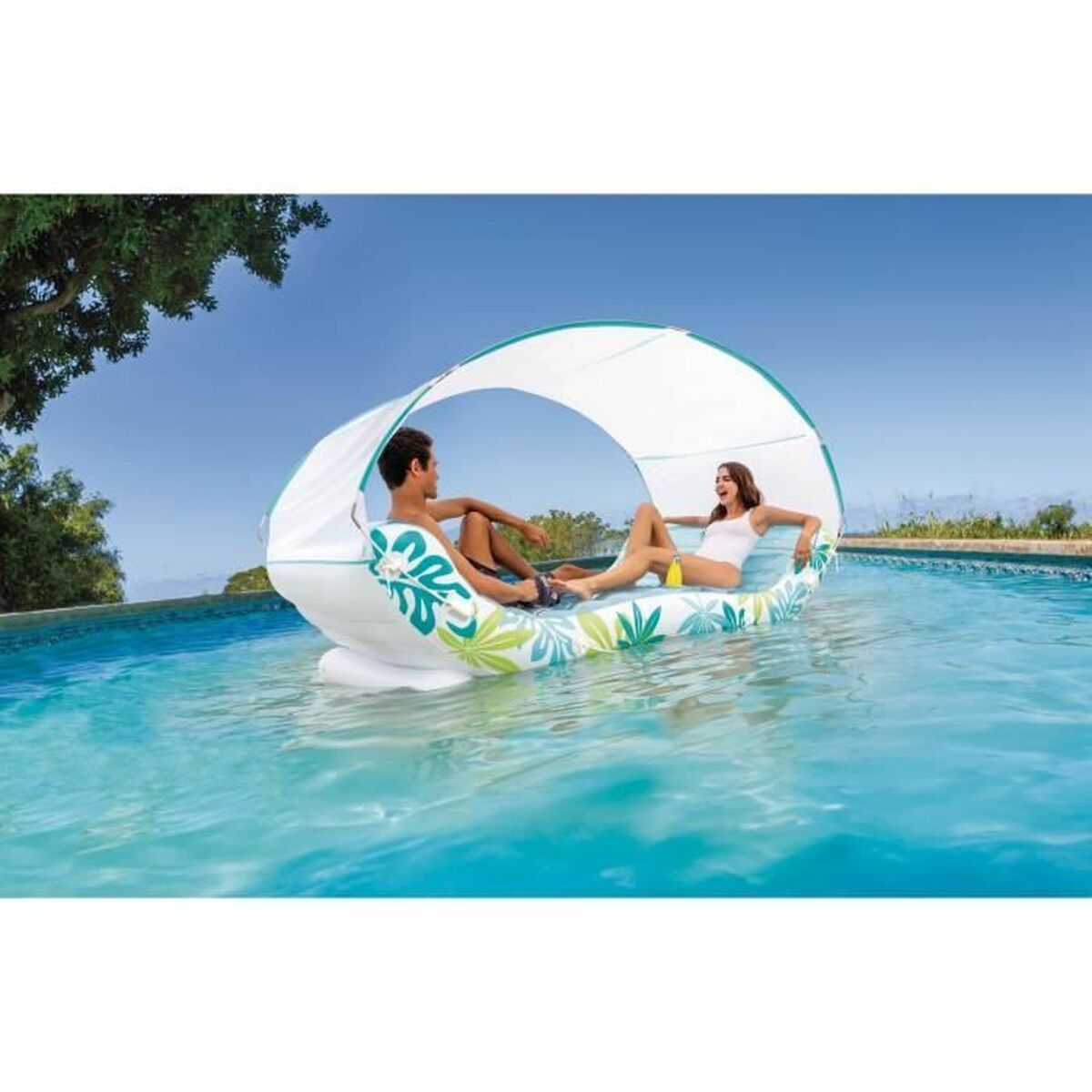 Uppblåsbar soffa Intex Celeste finns hos Aktivcamping