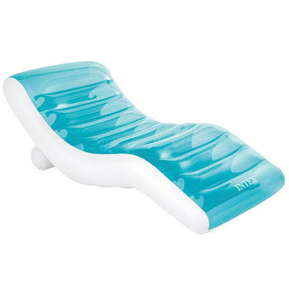 Uppblåsbar solstol Intex Blå 191 x 67 x 89 cm (4 antal) - finns hos Aktivcamping