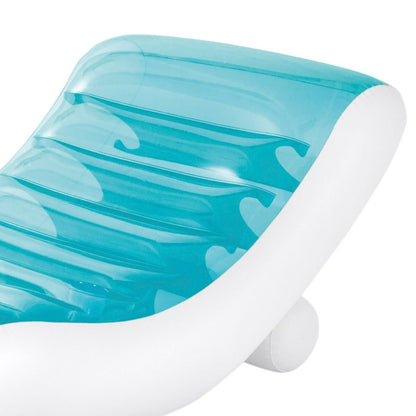 Uppblåsbar solstol Intex Blå 191 x 67 x 89 cm (4 antal) - finns hos Aktivcamping