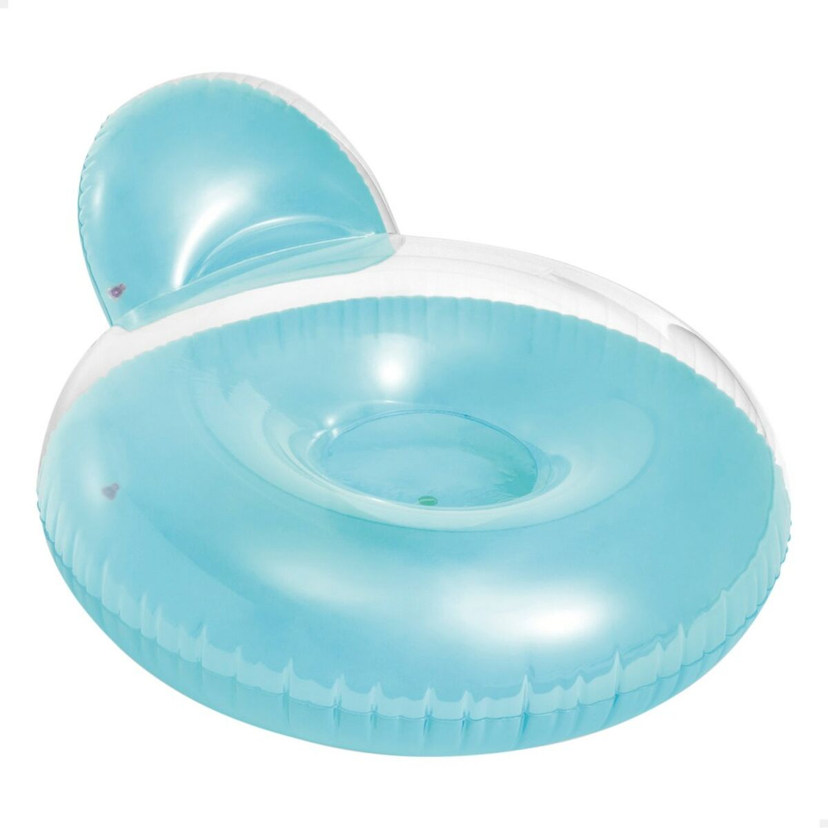 Uppblåsbar stol för pool Intex Rund 137 x 122 cm finns hos Aktivcamping