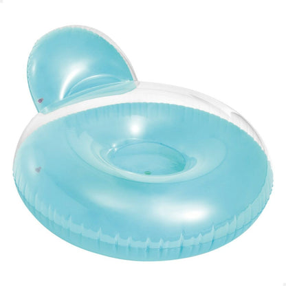 Uppblåsbar stol för pool Intex Rund 137 x 122 cm finns hos Aktivcamping