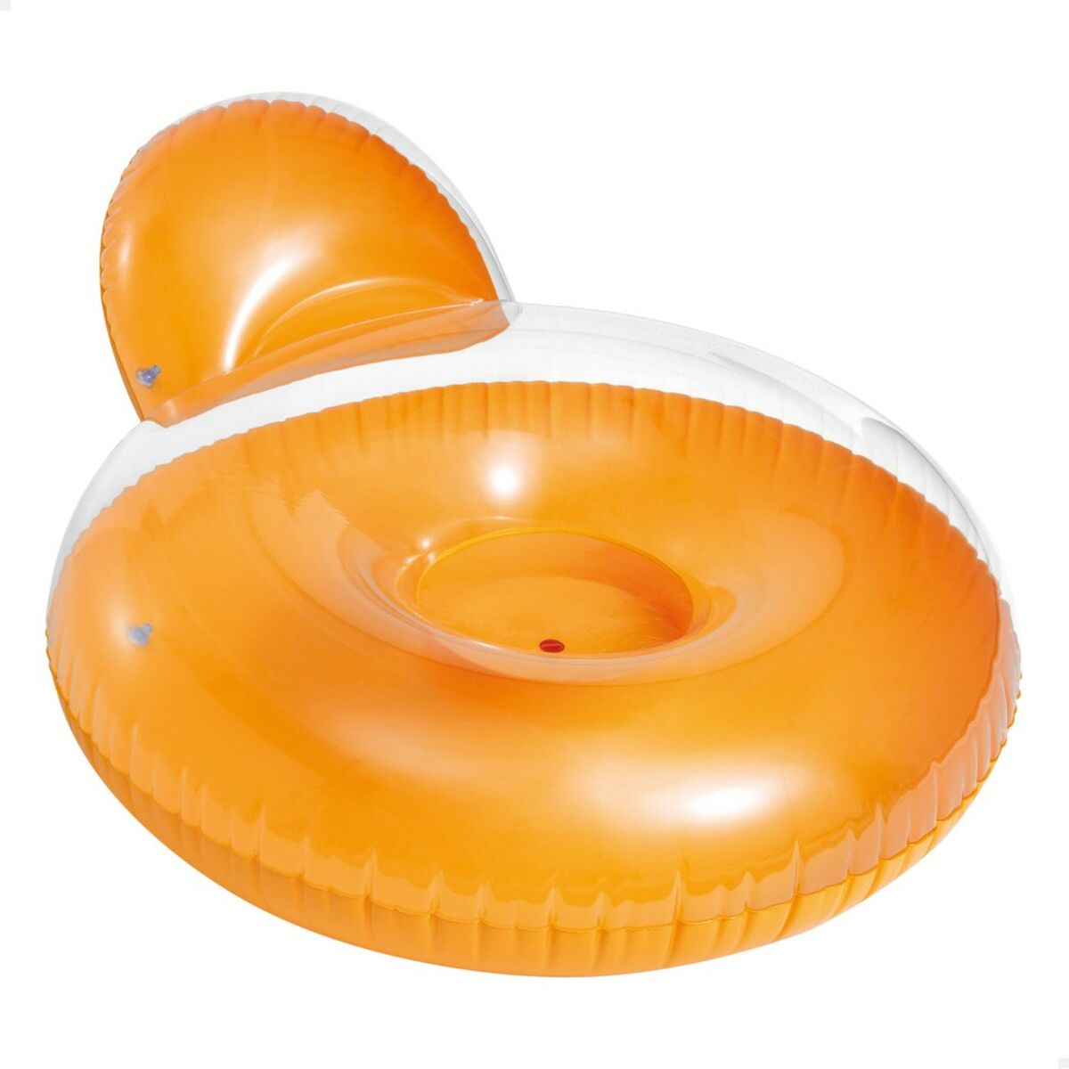 Uppblåsbar stol för pool Intex Rund 137 x 122 cm finns hos Aktivcamping