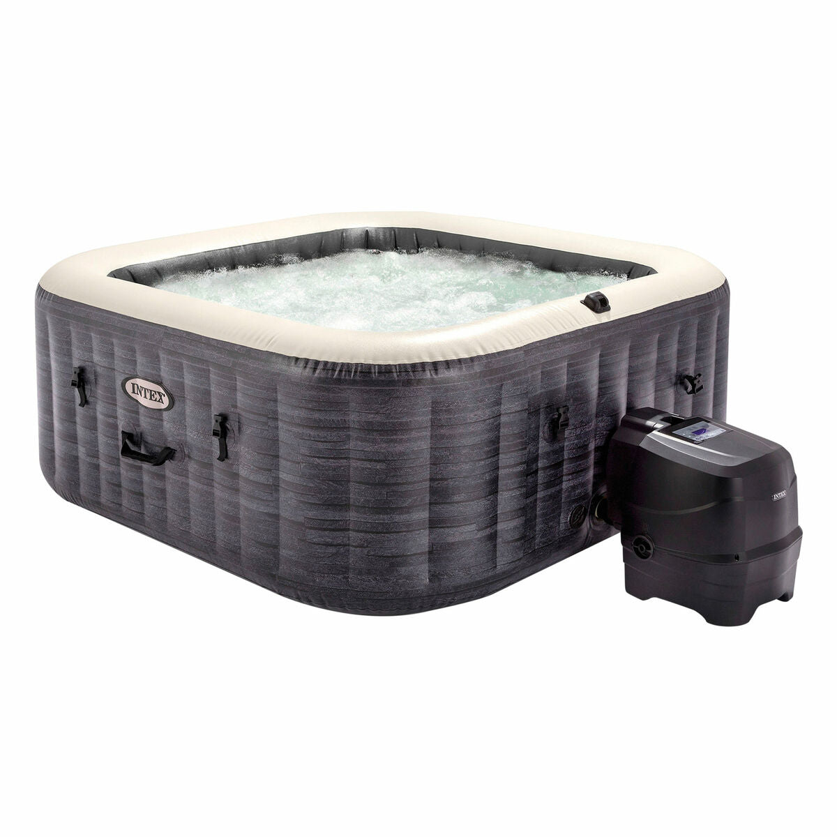 Uppblåsbart spa Intex 4 personer 795 L finns hos Aktivcamping