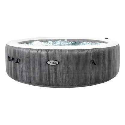 Uppblåsbart spa Intex Purespa Greywood Deluxe 28440EX 220-240 V 4 platser 1741 l/h - finns hos Aktivcamping