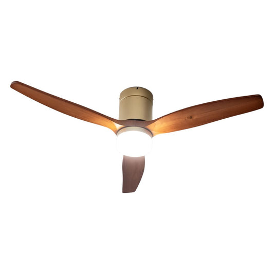 Takfläkt med belysning Cecotec EnergySilence Aero 5600 Gyllene Trä finns hos Aktivcamping