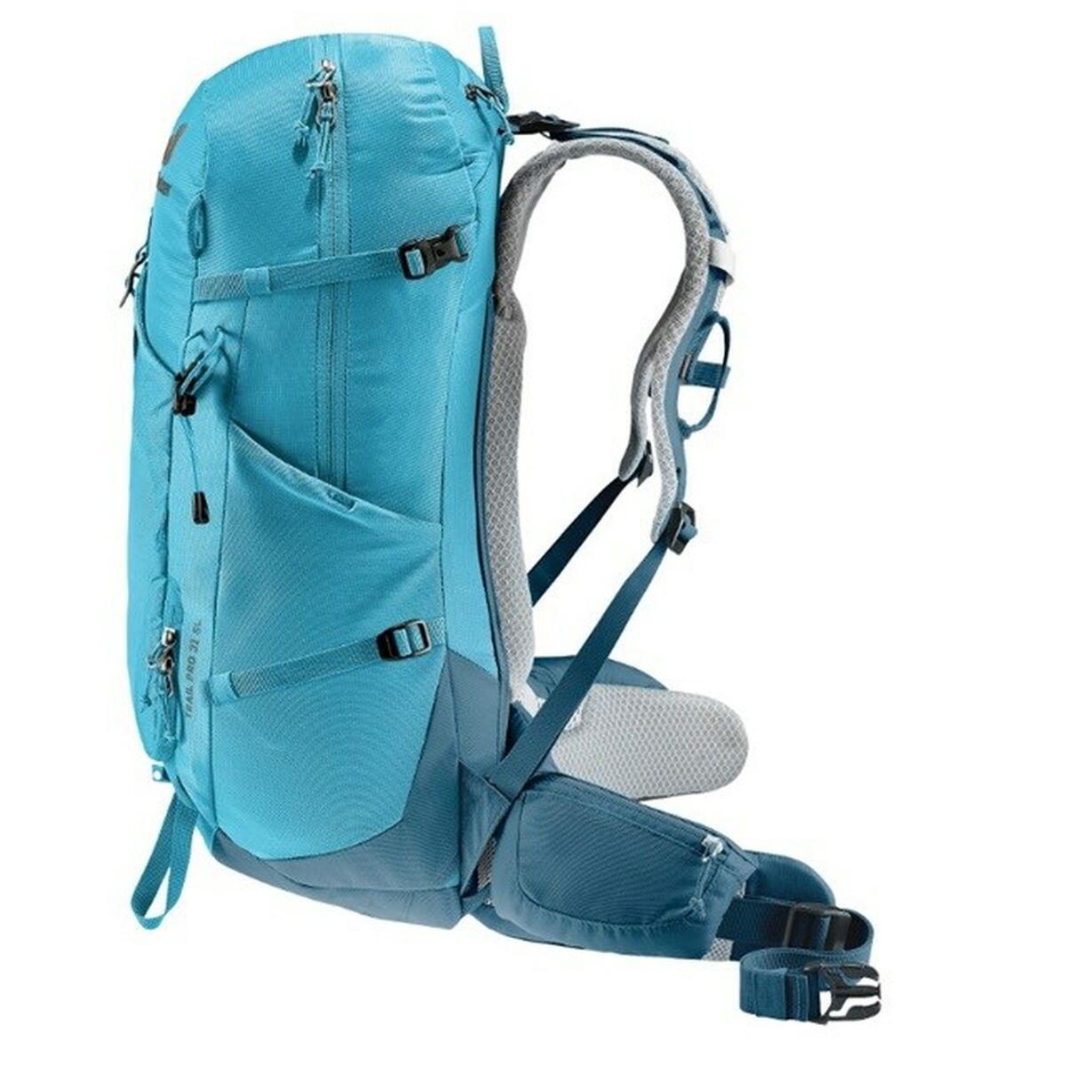 Vandringsryggsäck Deuter Trail PRO 31 SL Blå 31 L finns hos Aktivcamping