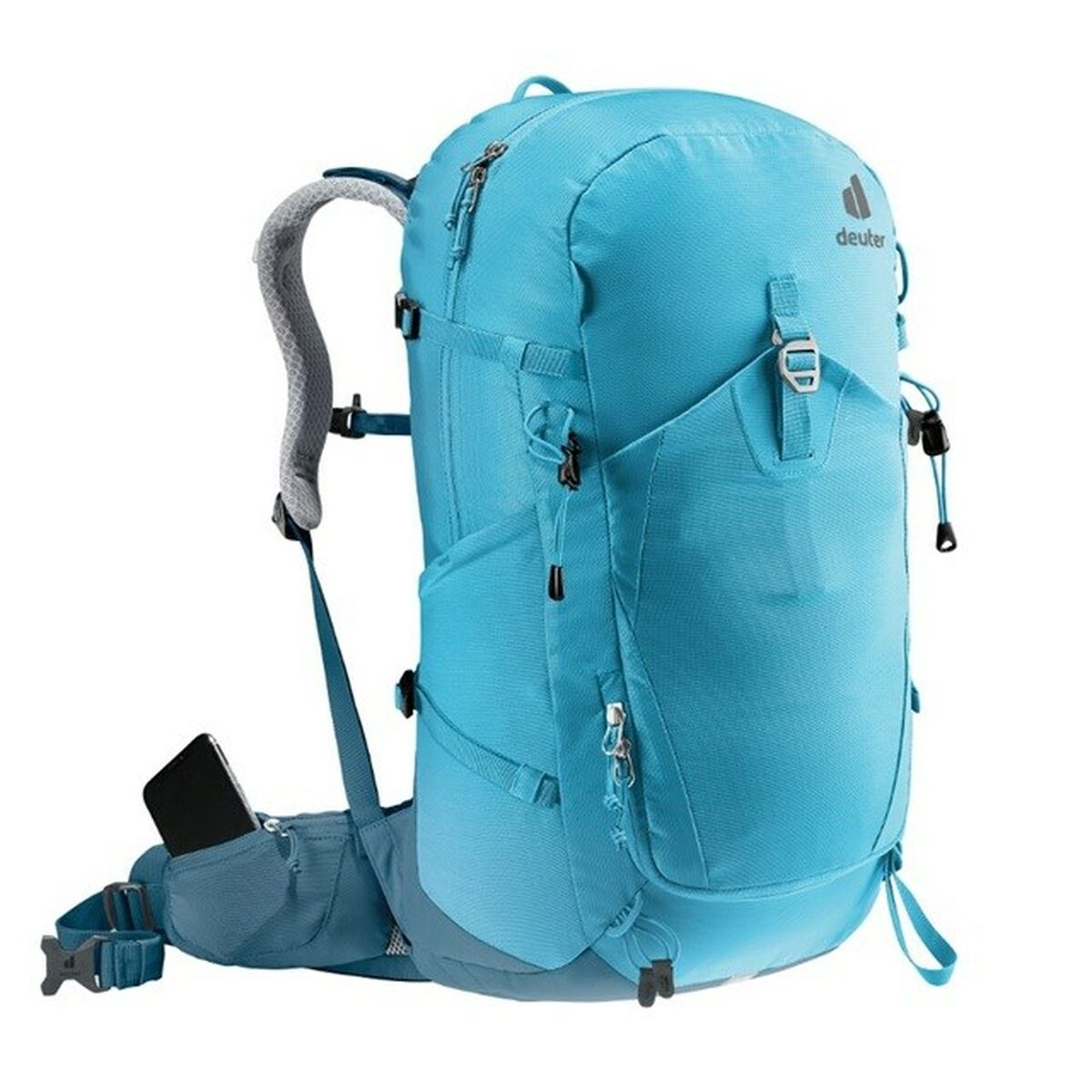 Vandringsryggsäck Deuter Trail PRO 31 SL Blå 31 L finns hos Aktivcamping