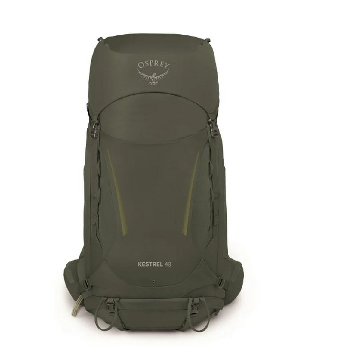 Vandringsryggsäck OSPREY Kestrel 48 Persimon Svartvit Nylon 48 L - finns hos Aktivcamping