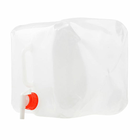 Vattenbehållare Outfit Vit 10 L 23 x 23 x 25 cm Hopfällbar finns hos Aktivcamping