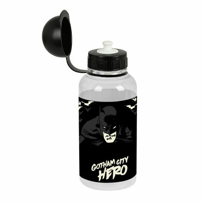 Vattenflaska Batman Hero Svart PVC 500 ml - finns hos Aktivcamping