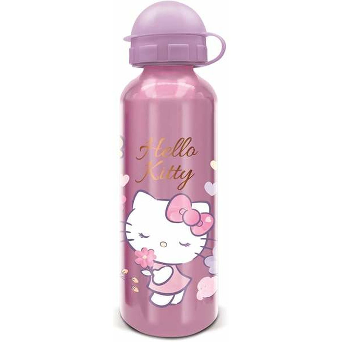 Vattenflaska Hello Kitty Aluminium 530 ml - finns hos Aktivcamping