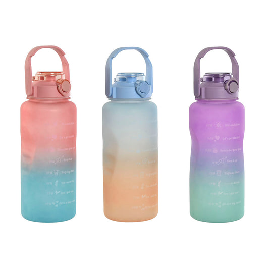 Vattenflaska Home ESPRIT Blå Rosa Turkos Lila polypropen PET 2 L (3 antal) finns hos Aktivcamping