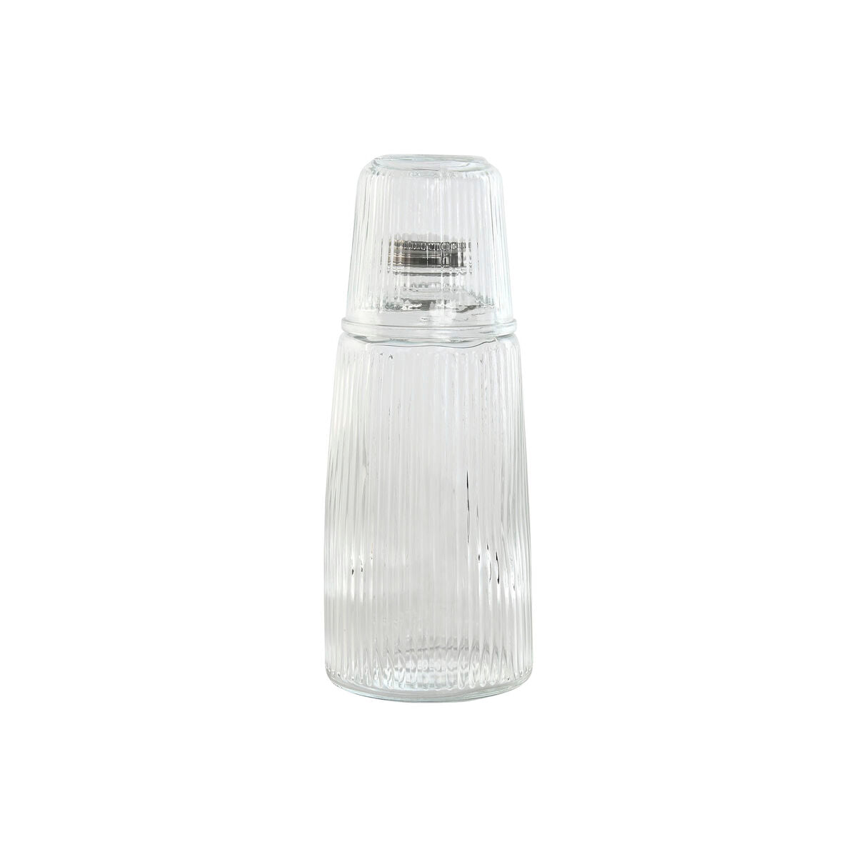 Vattenflaska Home ESPRIT Transparent Glas 240 ml 1 L - finns hos Aktivcamping