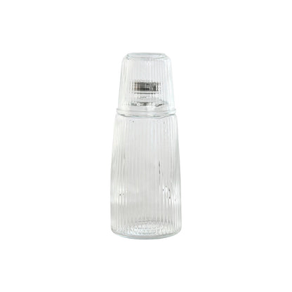 Vattenflaska Home ESPRIT Transparent Glas 240 ml 1 L - finns hos Aktivcamping