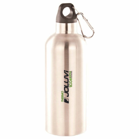 Vattenflaska Joluvi Ecothermo 600 ml Grå Rostfritt stål - finns hos Aktivcamping