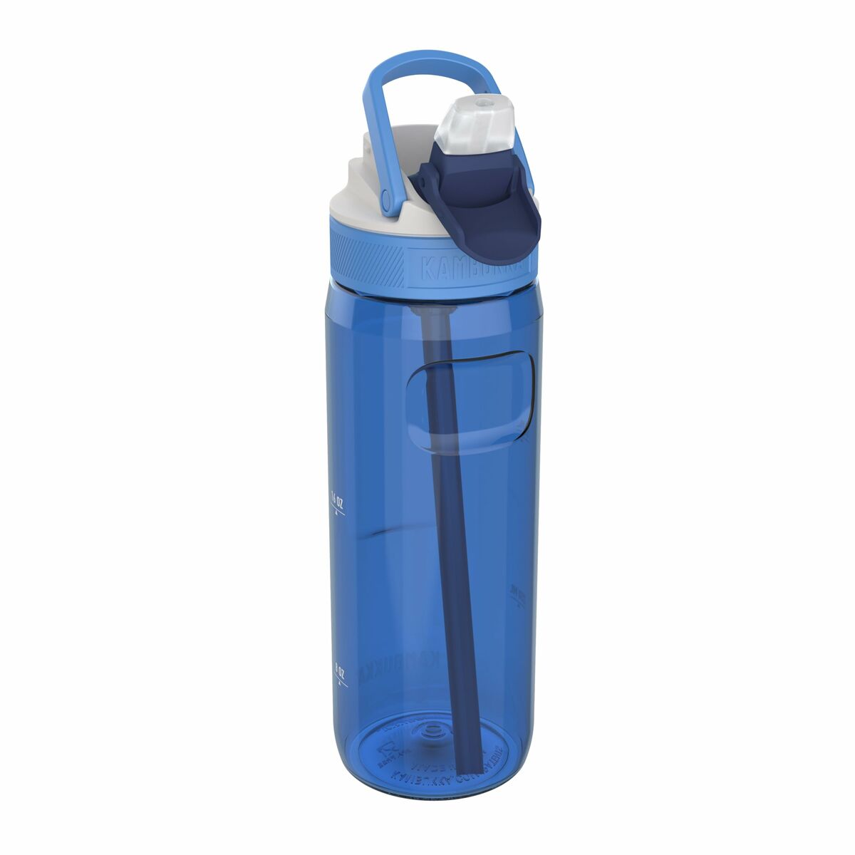 Vattenflaska Kambukka Lagoon Crisp Blå Transparent Tritan 750 ml - finns hos Aktivcamping