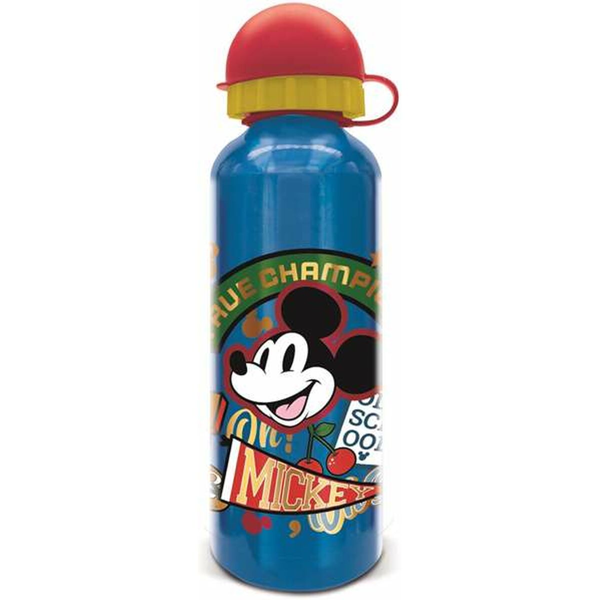 Vattenflaska Mickey Mouse True Champions Aluminium 530 ml - finns hos Aktivcamping