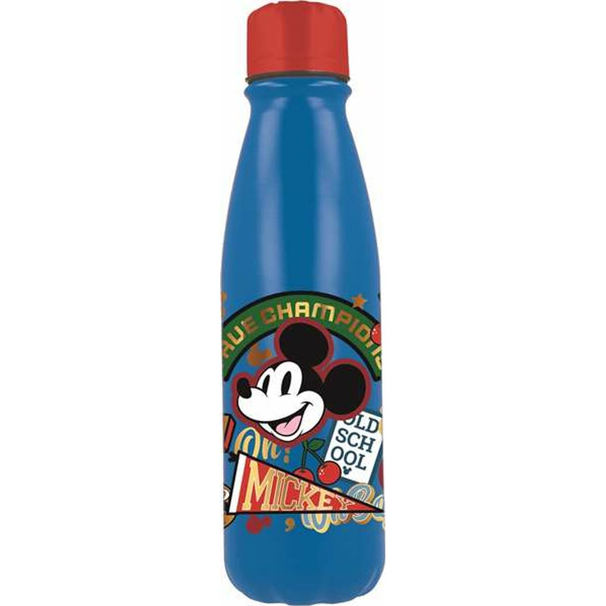 Vattenflaska Mickey Mouse True Champions Aluminium 600 ml - finns hos Aktivcamping