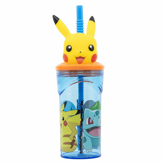 Vattenflaska Pokémon Multicolour PVC Plast 360 ml 9 x 23 x 6 cm - finns hos aktivcamping.se