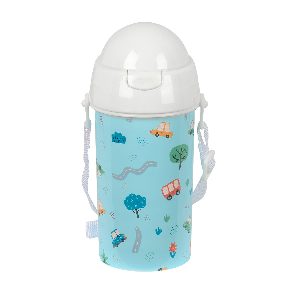 Vattenflaska Safta Coches Blå PVC 500 ml - finns hos Aktivcamping