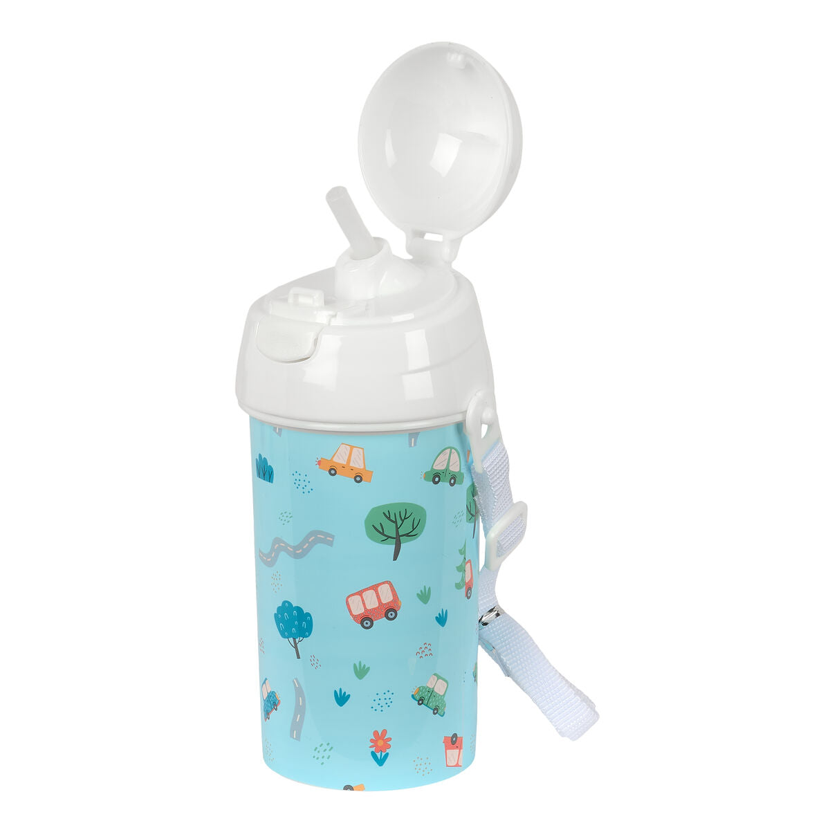 Vattenflaska Safta Coches Blå PVC 500 ml - finns hos Aktivcamping