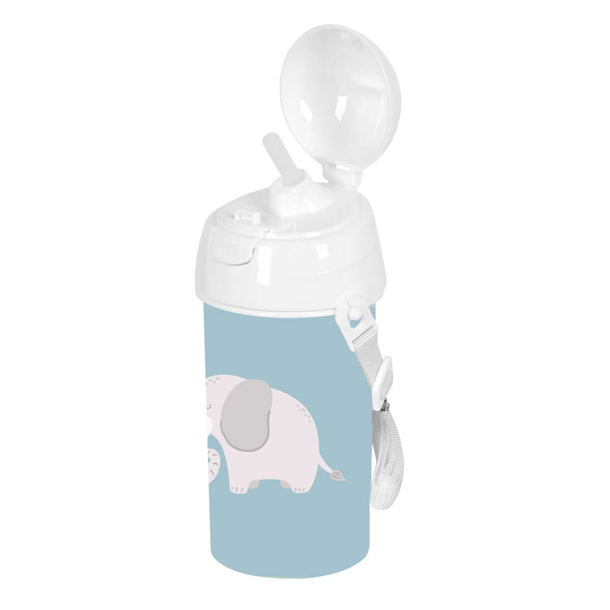 Vattenflaska Safta Elefant Blå PVC 500 ml finns hos Aktivcamping