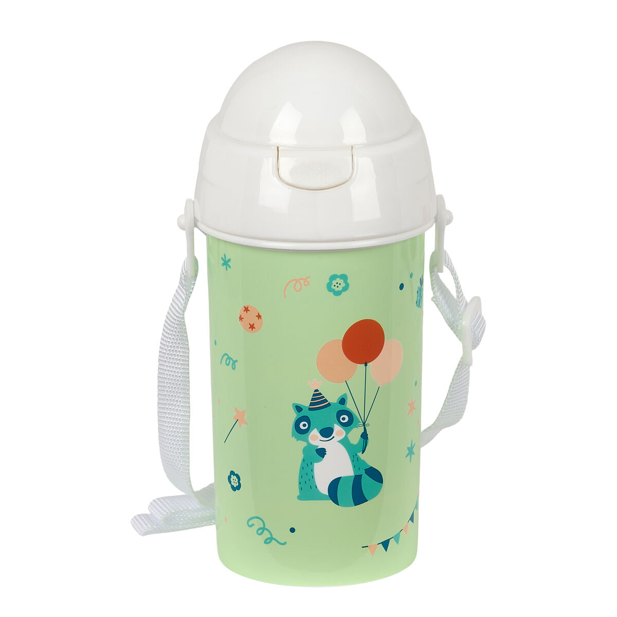 Vattenflaska Safta Fiesta Grön PVC 500 ml finns hos Aktivcamping