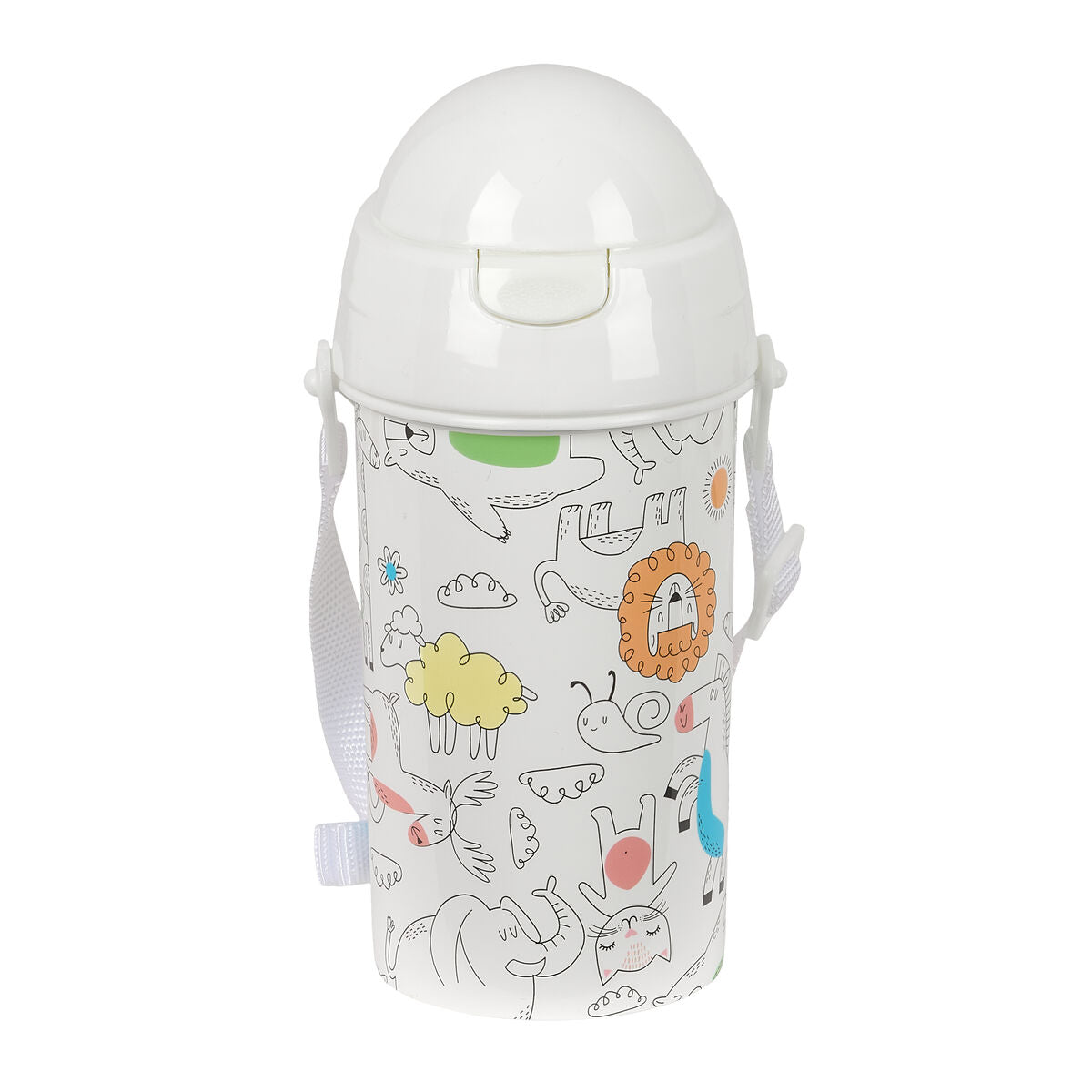Vattenflaska Safta Zoo Beige PVC 500 ml finns hos Aktivcamping