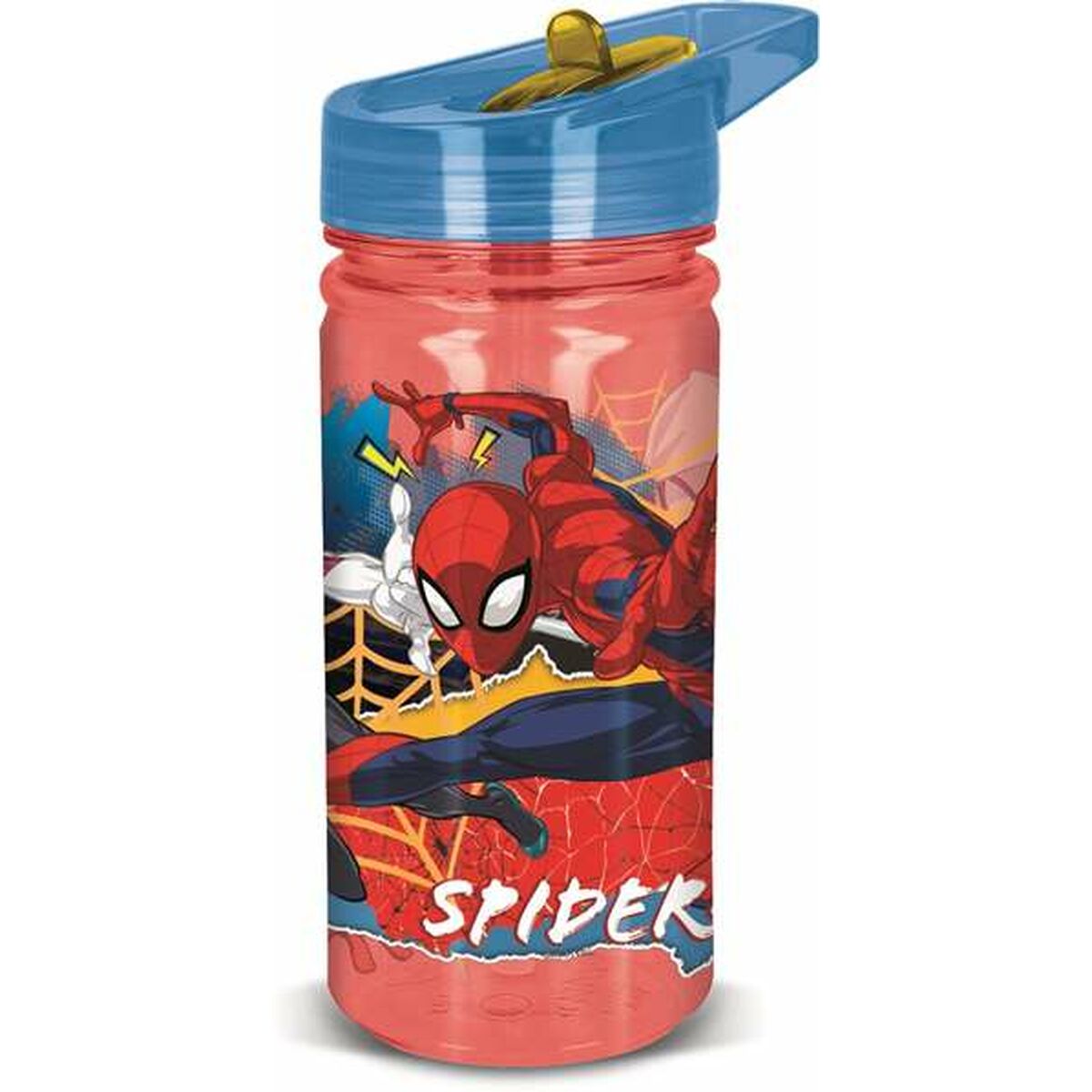Vattenflaska Spider-Man Moving Target 475 ml finns hos Aktivcamping