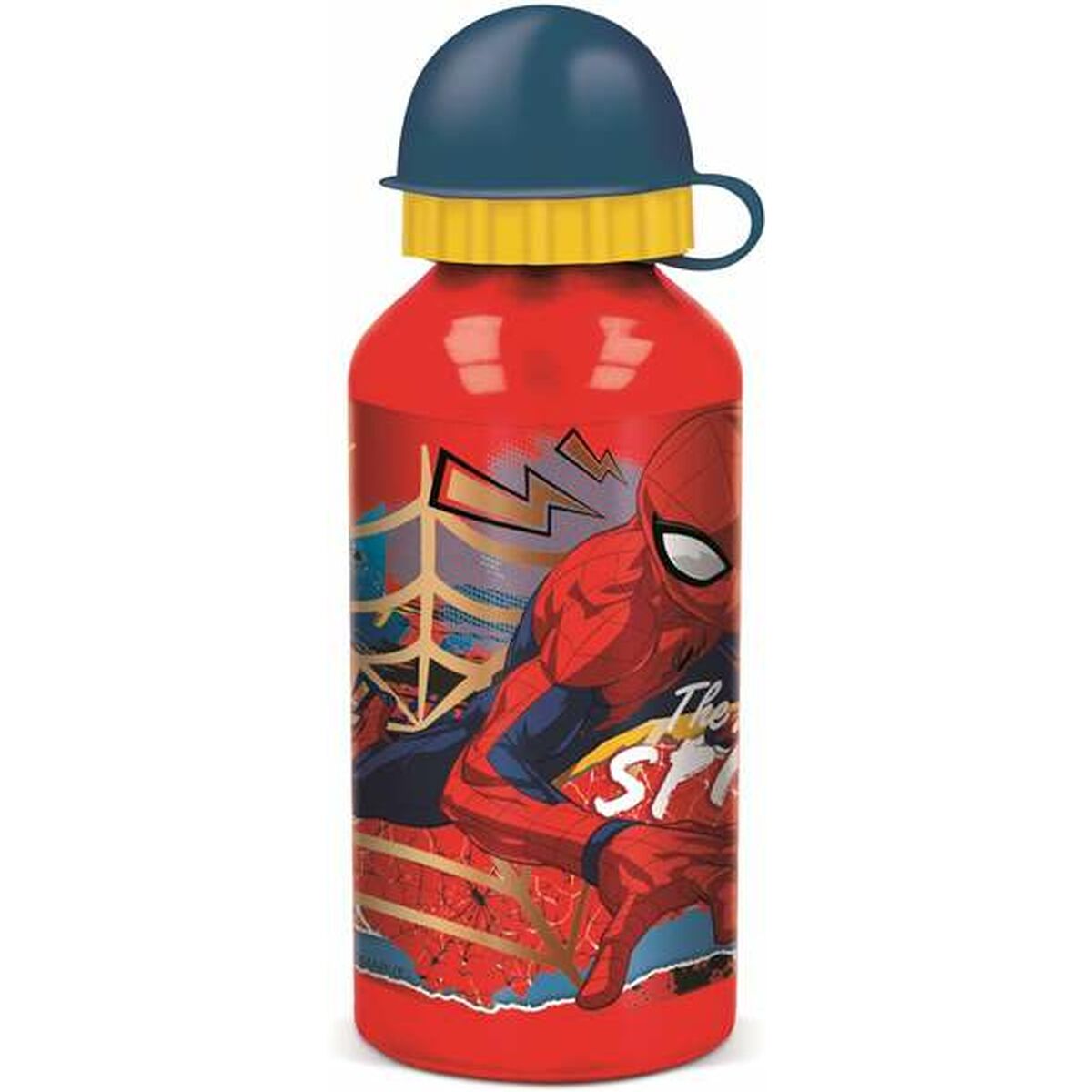 Vattenflaska Spider-Man Moving Target Aluminium 400 ml finns hos Aktivcamping