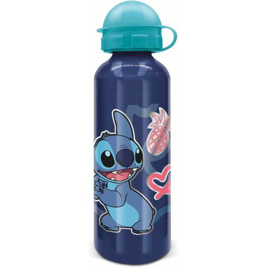 Vattenflaska Stitch Blå Aluminium 530 ml finns hos Aktivcamping
