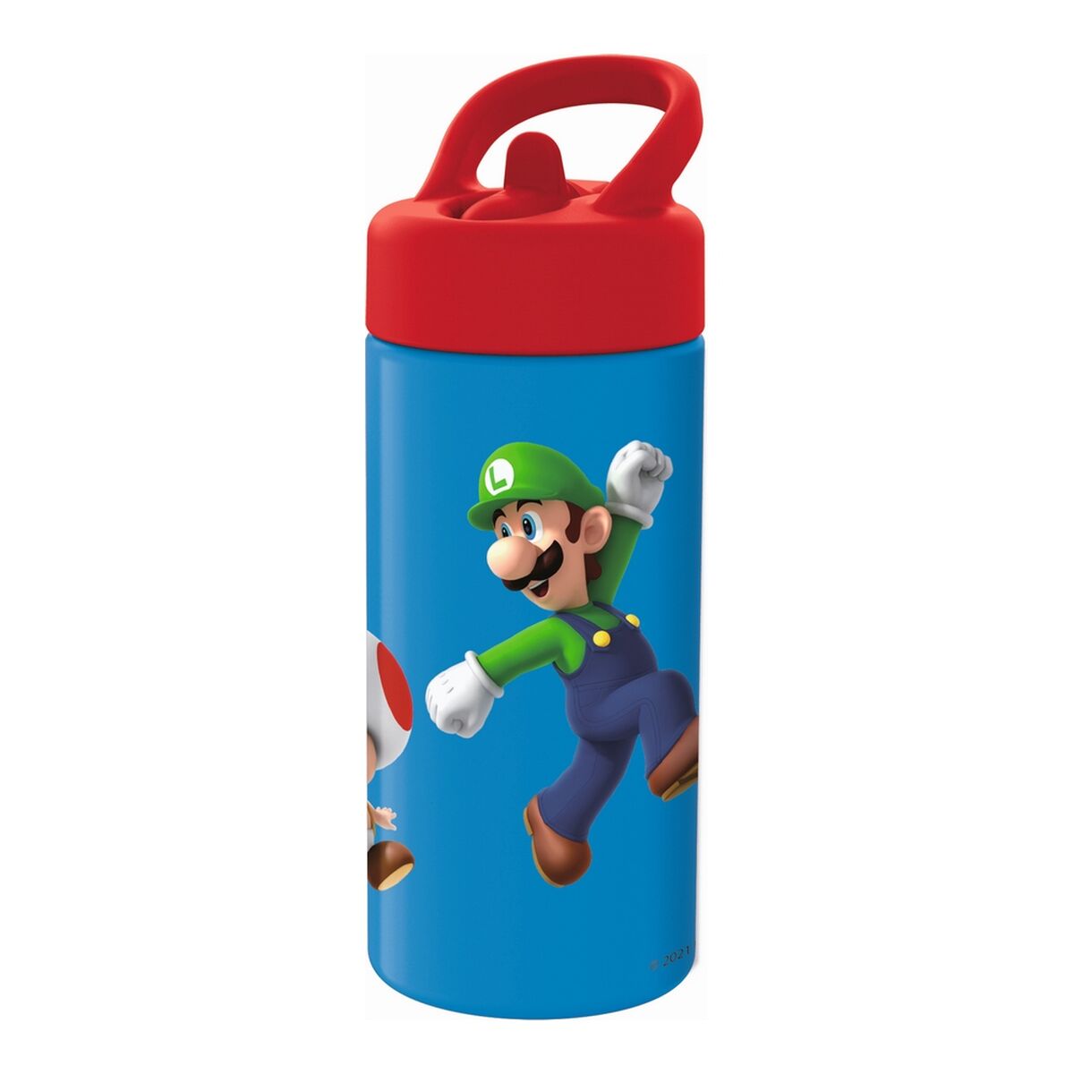 Vattenflaska Super Mario Röd Blå (410 ml) finns hos Aktivcamping