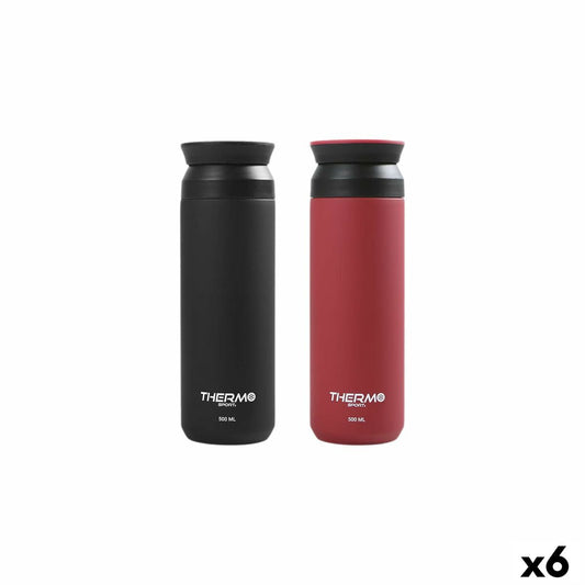 Vattenflaska ThermoSport Rostfritt stål 500 ml (6 antal) finns hos Aktivcamping