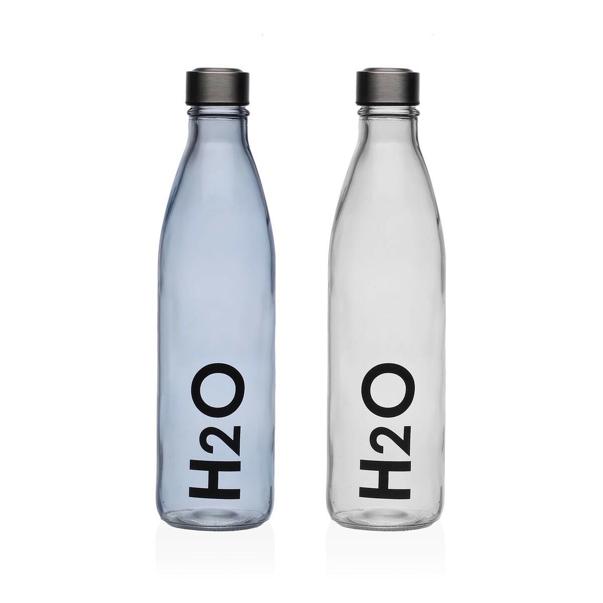 Vattenflaska Versa Blå Glas Aluminium 1 L 8 x 31 x 8 cm finns hos Aktivcamping