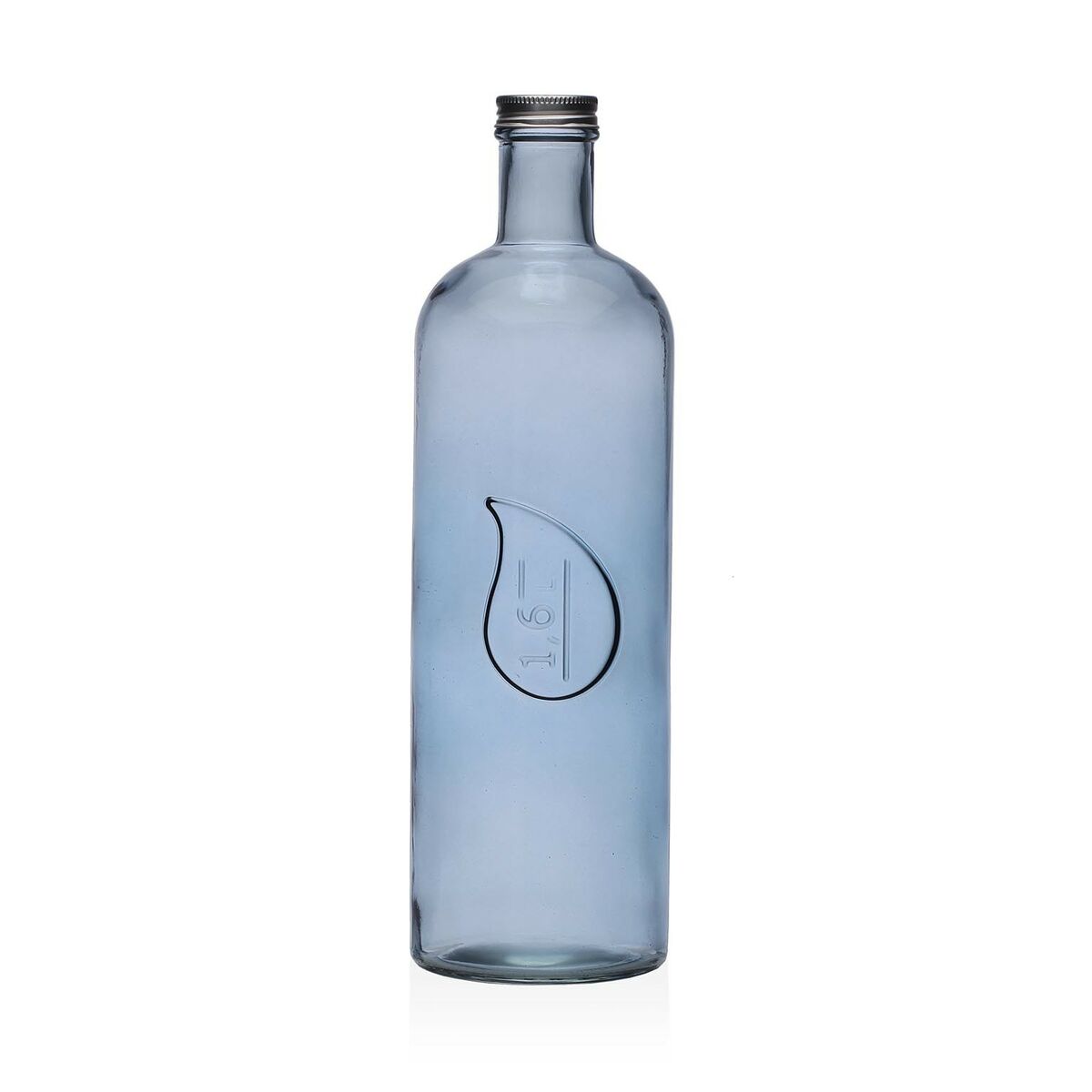 Vattenflaska Versa Blå Glas Aluminium 1,6 L 9,8 x 32,5 x 9,8 cm finns hos Aktivcamping
