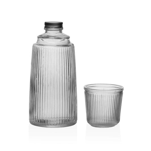 Vattenflaska Versa Glas Aluminium 10,3 x 26 x 10,3 cm finns hos Aktivcamping