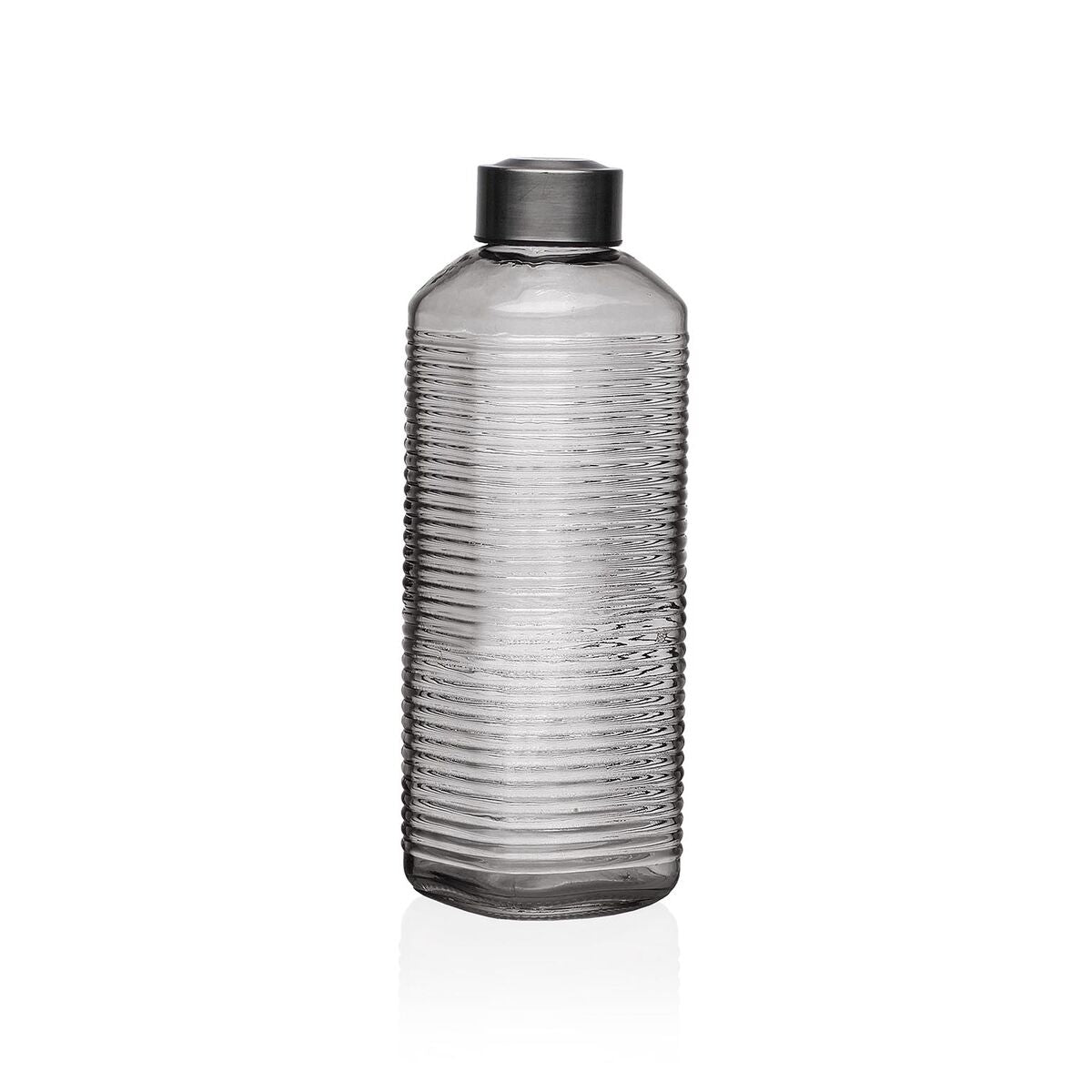 Vattenflaska Versa Grå Glas Aluminium 1 L 8,3 x 23,5 x 8,3 cm finns hos Aktivcamping