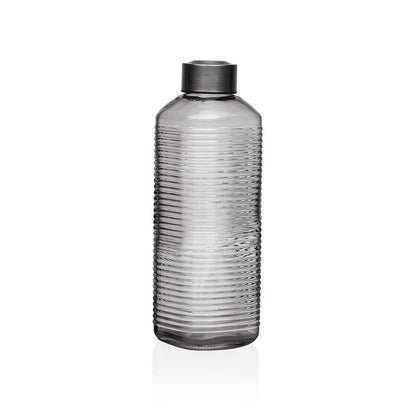 Vattenflaska Versa Grå Glas Aluminium 1 L 8,3 x 23,5 x 8,3 cm finns hos Aktivcamping