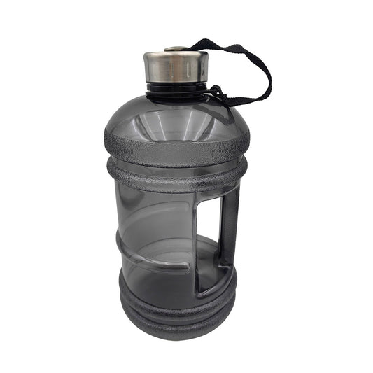 Vattenflaska Versa Grå Silikon Rostfritt stål Polyetylen Stål polystyren Tereftalatpolyeten (PET) 2 L 13 x 26 x 13 cm finns hos Aktivcamping