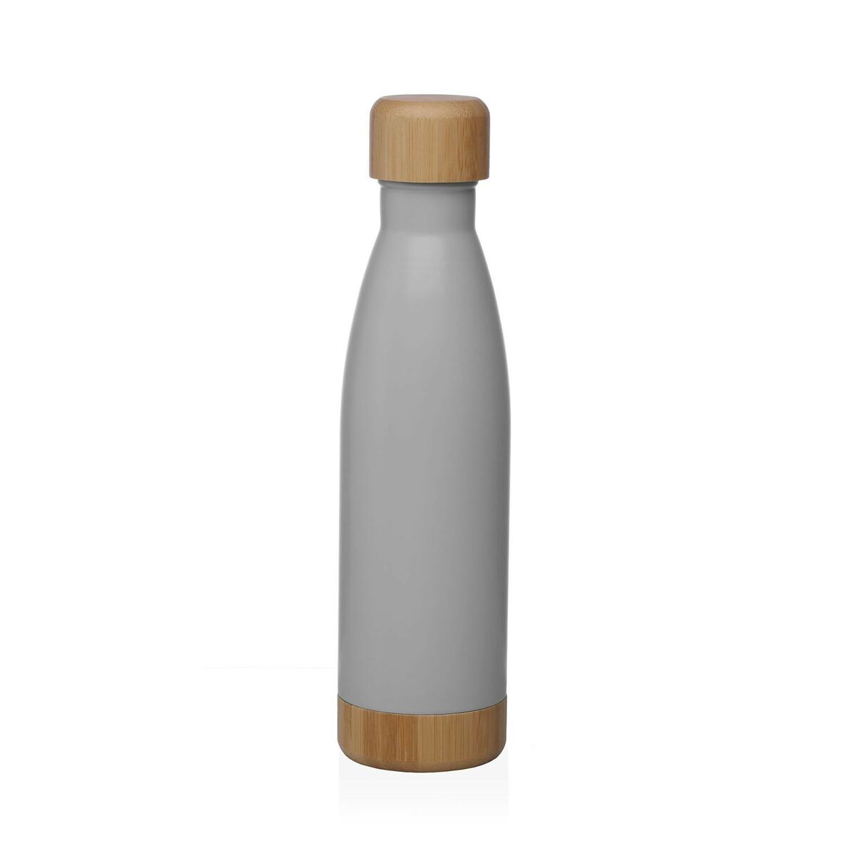 Vattenflaska Versa Grå Stål 500 ml 7 x 27 x 7 cm finns hos Aktivcamping