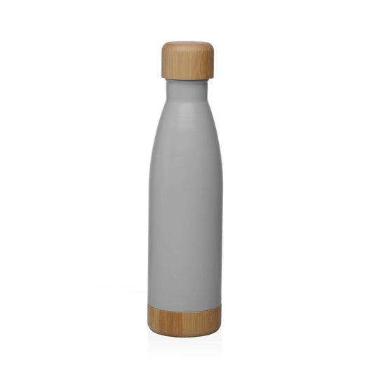 Vattenflaska Versa Grå Stål 500 ml 7 x 27 x 7 cm finns hos Aktivcamping