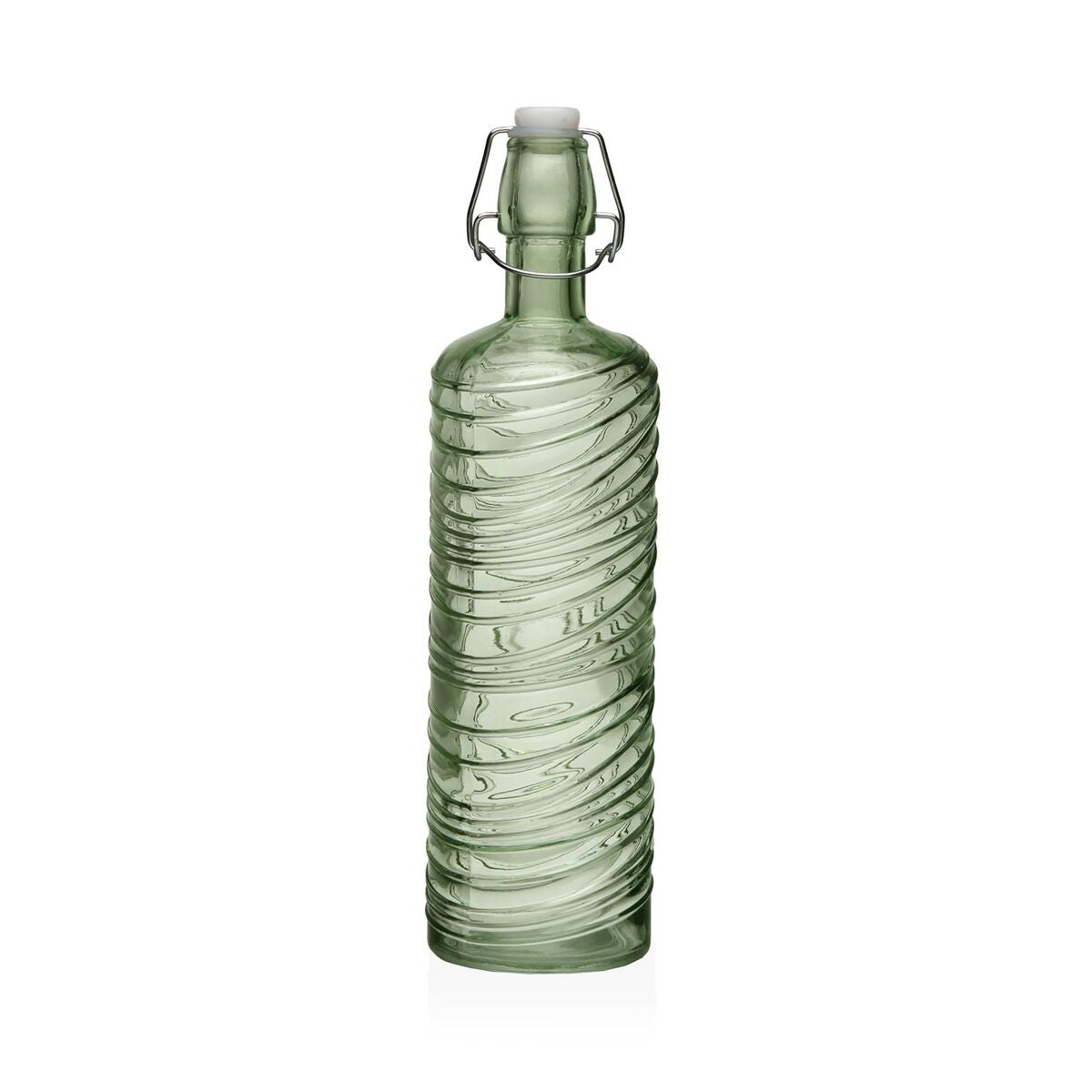 Vattenflaska Versa Grön Glas Aluminium 1 L 8,2 X 30,6 X 8,2 CM finns hos Aktivcamping